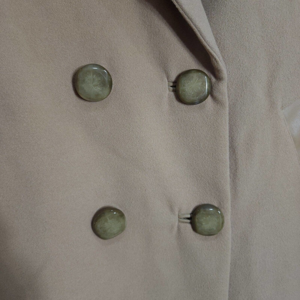 Cabi Womens Coat Heritage Camel Brown Longline Double Breasted Trench Jacket M - Picture 6 of 14